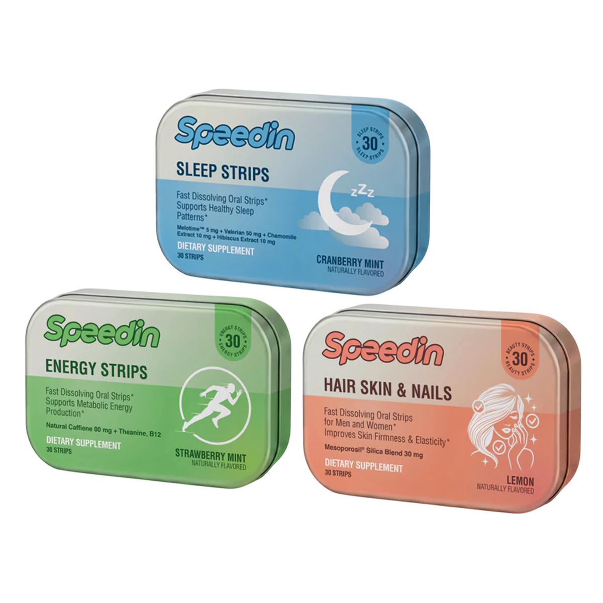 Speedin product strips